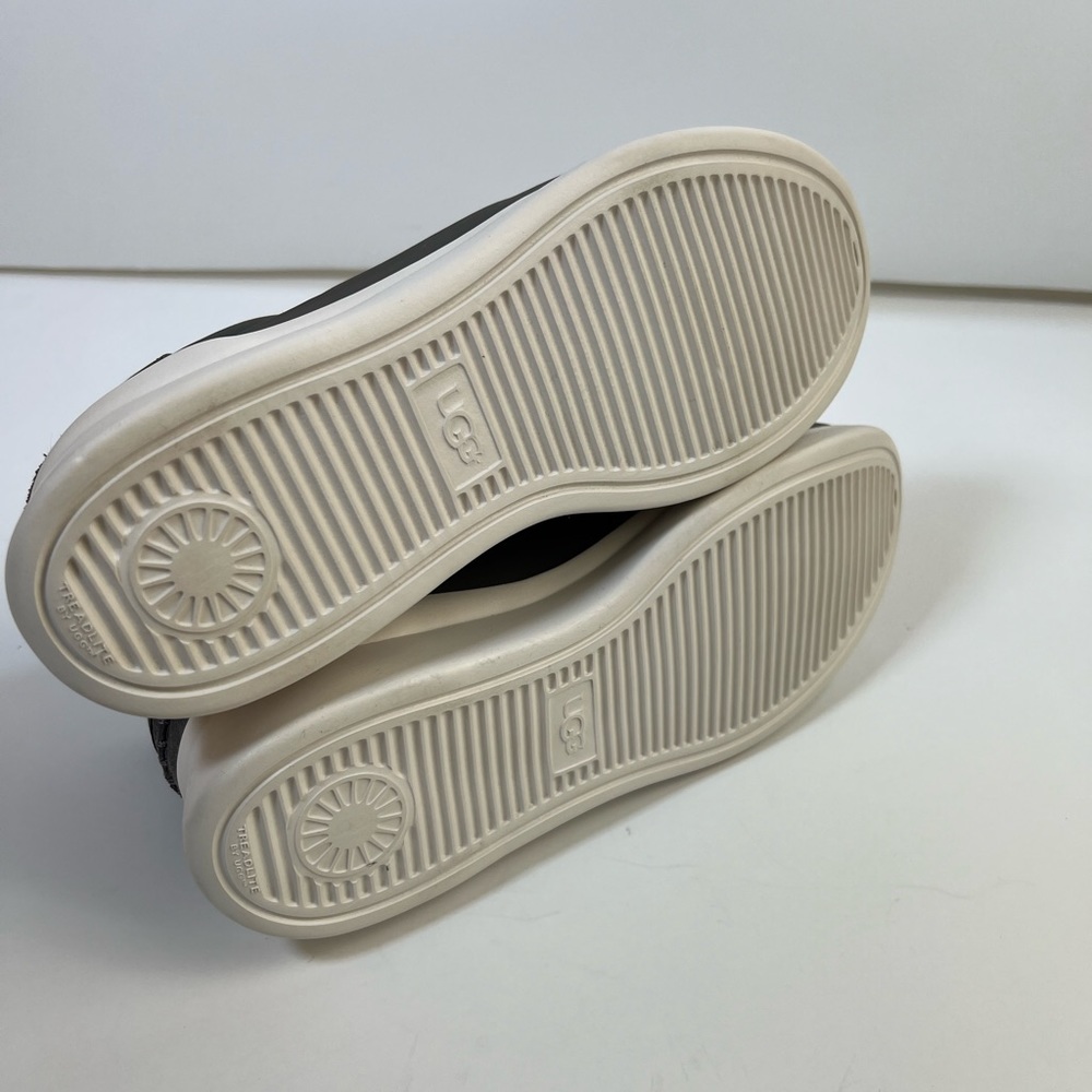 UGG Neutra Logo Elastic Slip-On Sneakers Gray/White Women’s Size 10 - Picture 12 of 16